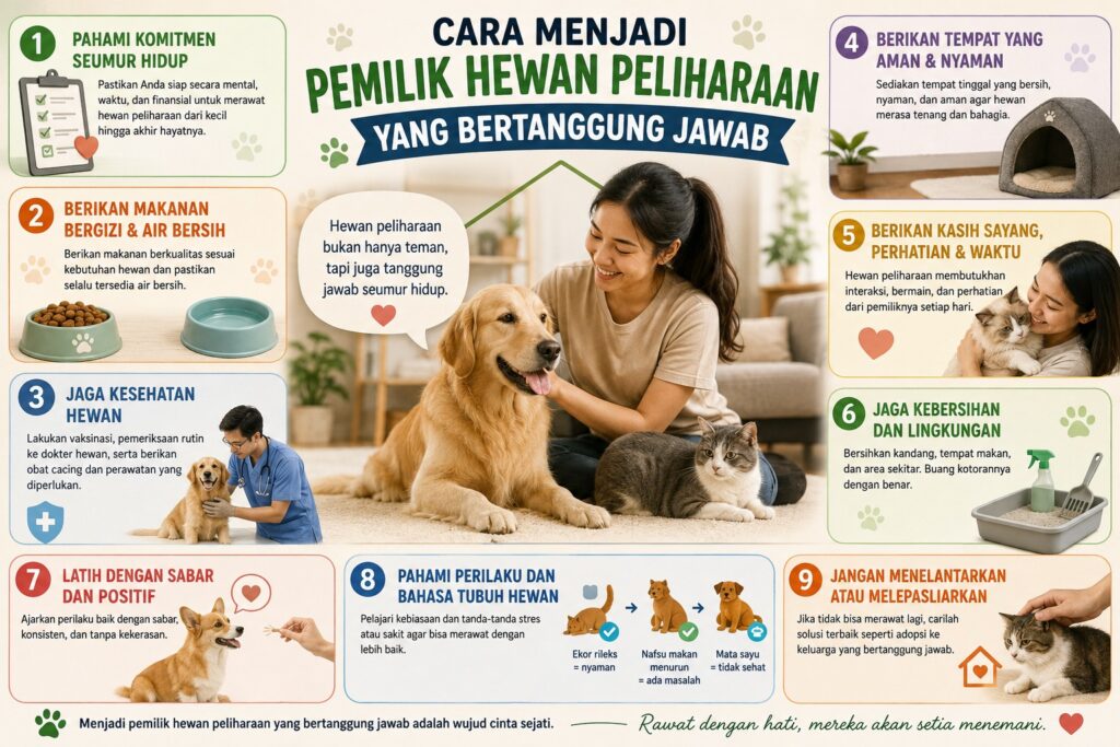 Menjadi Pemilik Hewan Peliharaan